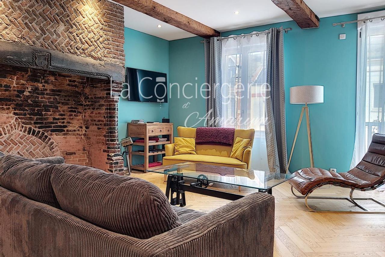 Aa13 - Le Victor Hugo - Sejour D'Exception Dans Un Appartement Historique Ault Exterior foto